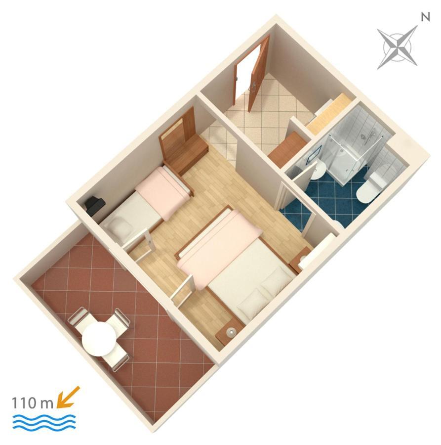 Apartment By The Sea Balica Rat, Omis - 4868 Celina